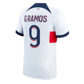 Paris Saint-Germain Goncalo Ramos #9 Bortatröja 2023-24 Kortärmad